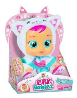 Cry Babies - Płacząca lalka bobas Daisy Kotek
